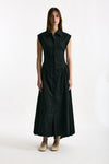 Abito in cotone nero donna ( p - s ) - 4