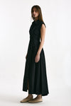 Abito in cotone nero donna ( p - s ) - 2