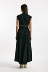Abito in cotone nero donna ( p - s ) - 3
