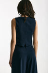 Gilet slim Galles blu donna ( p - s ) - 5
