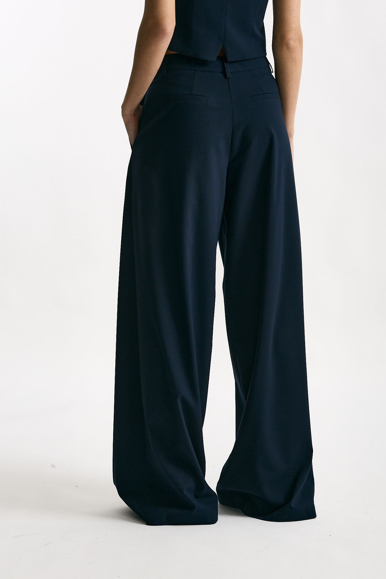 Pantalone pinces Galles blu donna ( p - s ) - 4