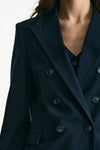 Giacca doppiopetto Galles blu donna ( p - s ) - 7