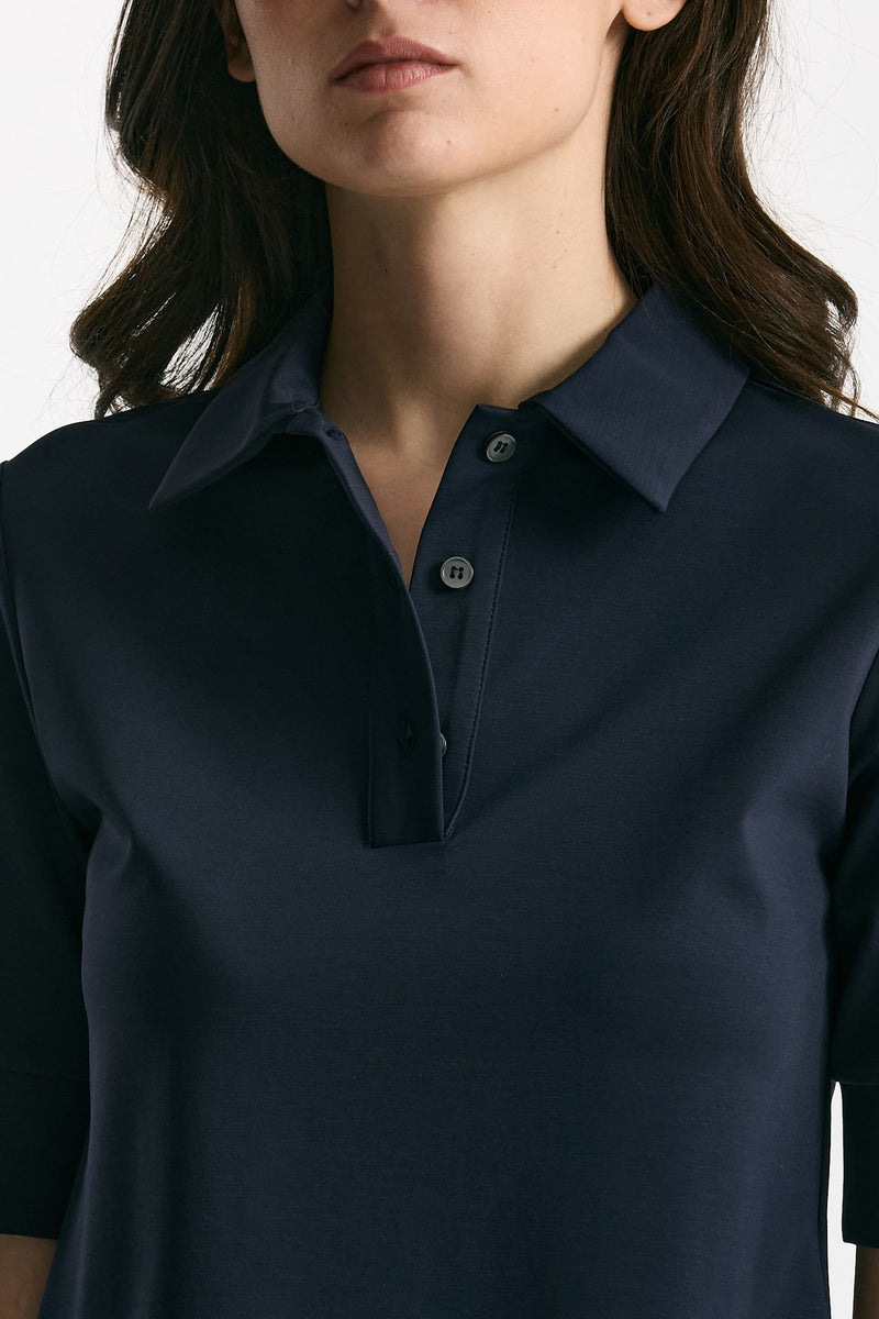 Maglia polo blu donna ( p - s ) - 5