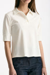 Maglia polo bianca donna ( p - s ) - 1
