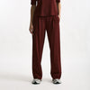 Pantalone fluido bordeaux donna ( p - s ) - 8