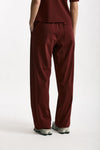 Pantalone fluido bordeaux donna ( p - s ) - 3