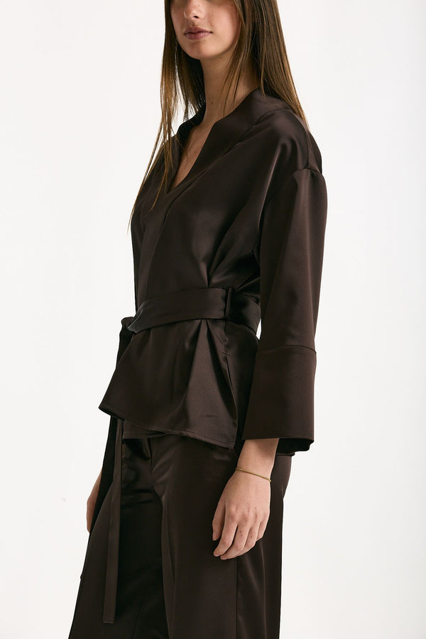 Kimono cioccolato donna ( p - s )