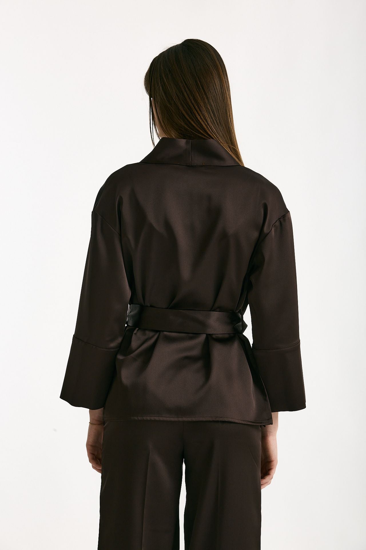 Kimono cioccolato donna ( p - s ) - 4