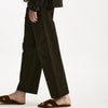 Pantalone in cotone cioccolato donna ( p - s ) - 6