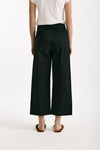 Pantalone in cotone nero donna ( p - s ) - 5