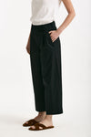 Pantalone in cotone nero donna ( p - s ) - 4