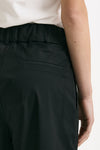 Pantalone in cotone nero donna ( p - s ) - 7