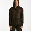 Camicia in mussola cioccolato donna ( p - s ) - 7
