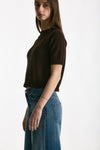 Maglia boxy testa di moro donna Scaglione - 3