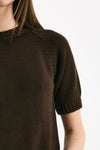 Maglia boxy testa di moro donna Scaglione - 5