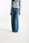 Jeans con applicazioni in pizzo donna Ermanno firenze - 3