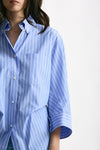 Camicia il cotone rigata donna Ermanno firenze - 5