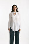 Camicia coreana plissè bianco donna Seafarer - 2