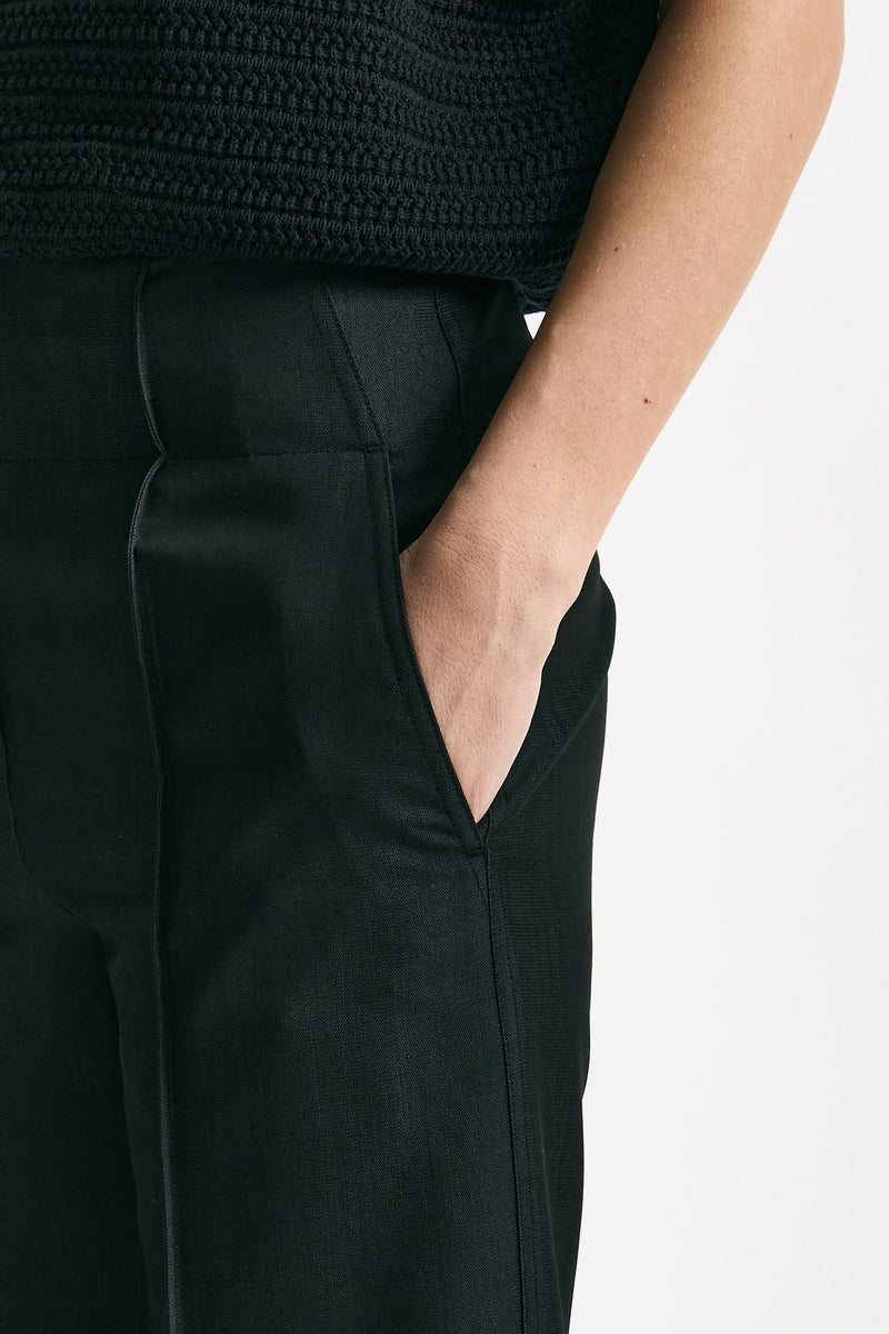 Pantalone a zampa blu black donna Seafarer - 5