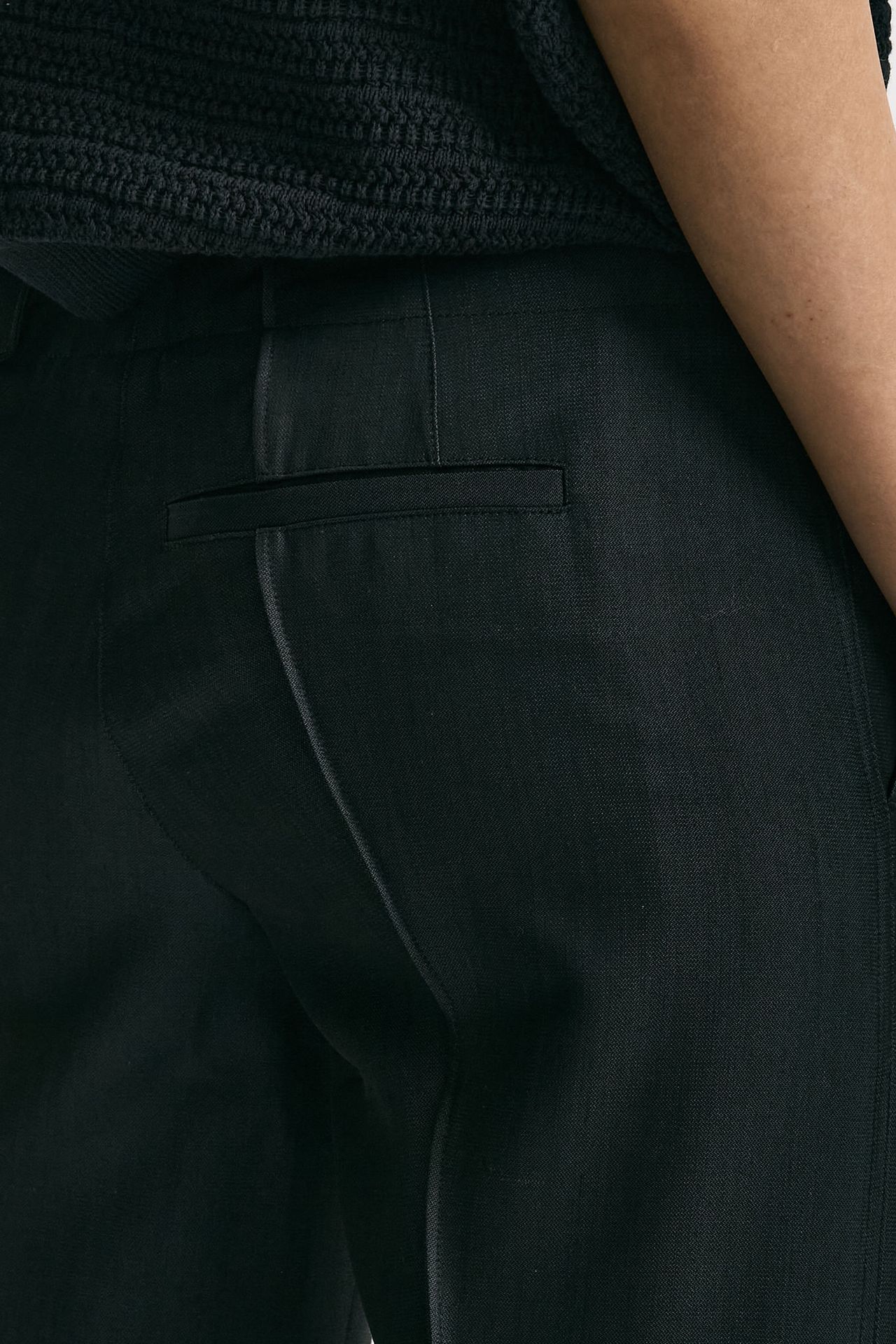 Pantalone a zampa blu black donna Seafarer - 6