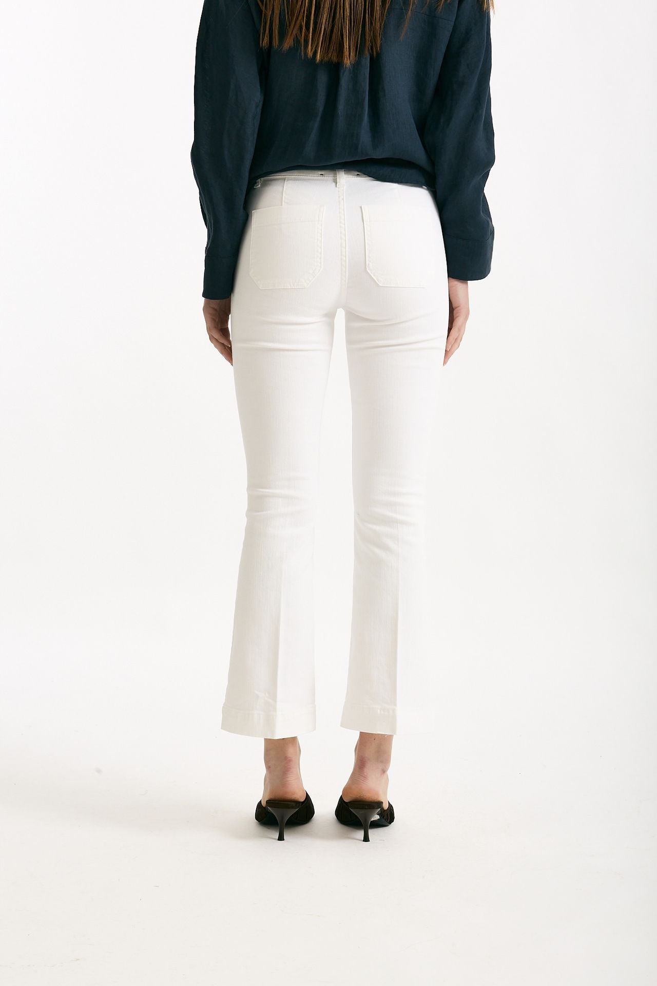 Jeans slim bianco Vita regolare donna Seafarer - 4