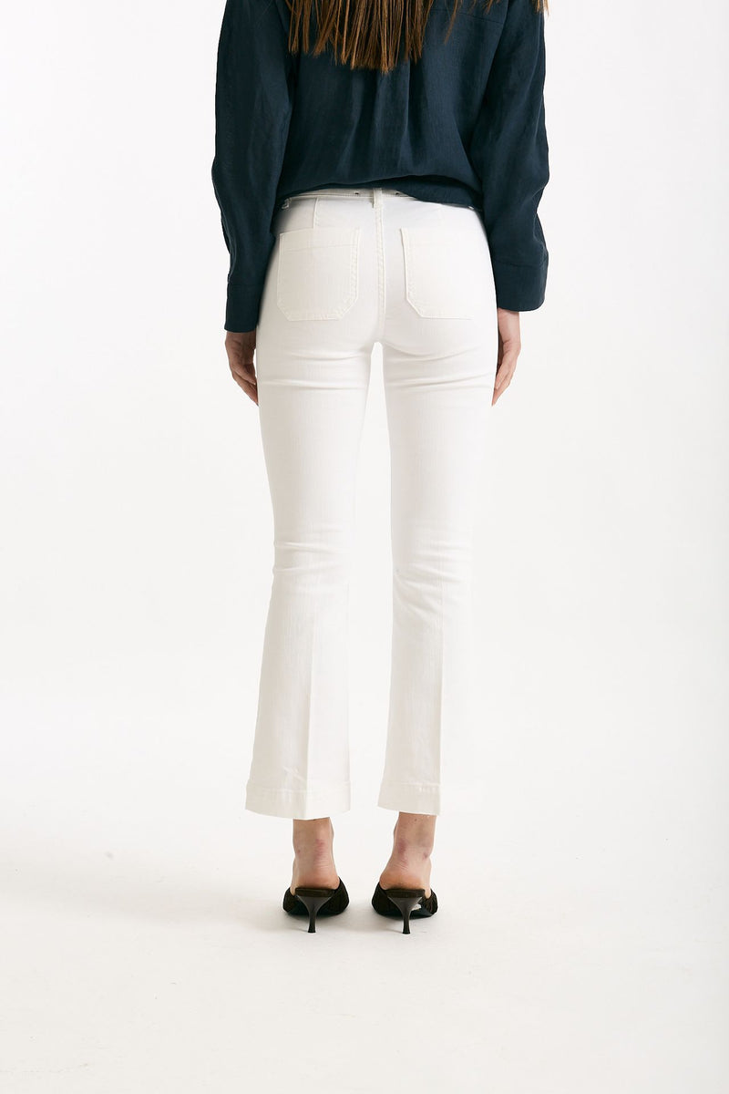 Jeans slim bianco Vita regolare donna Seafarer - 4