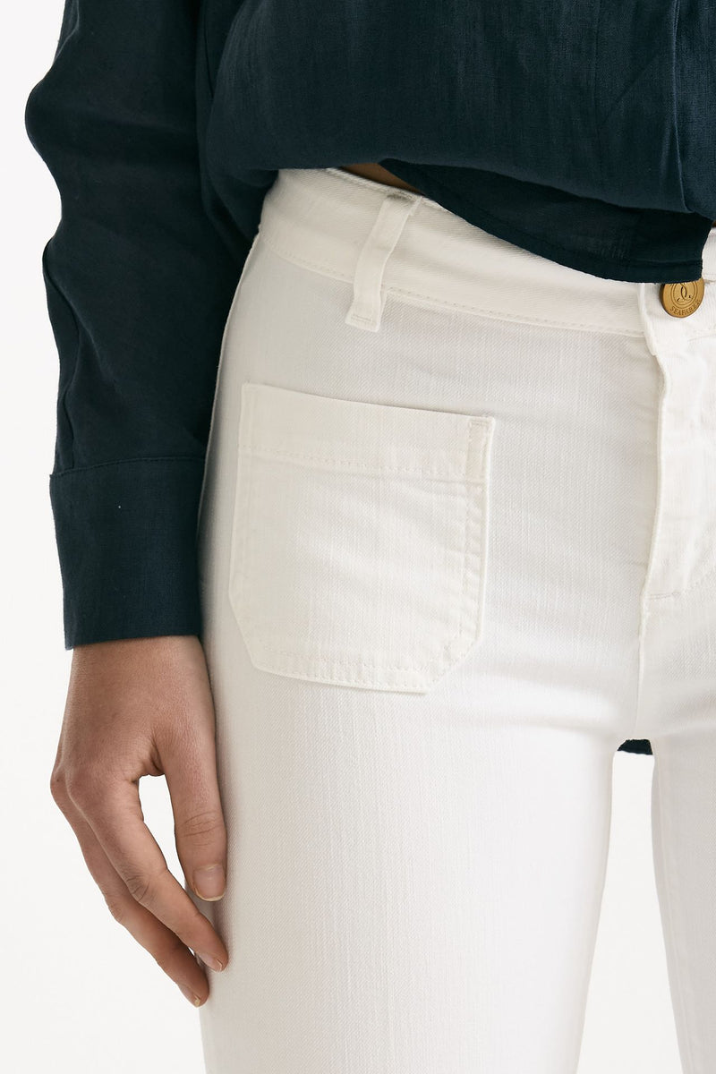 Jeans slim bianco Vita regolare donna Seafarer - 5