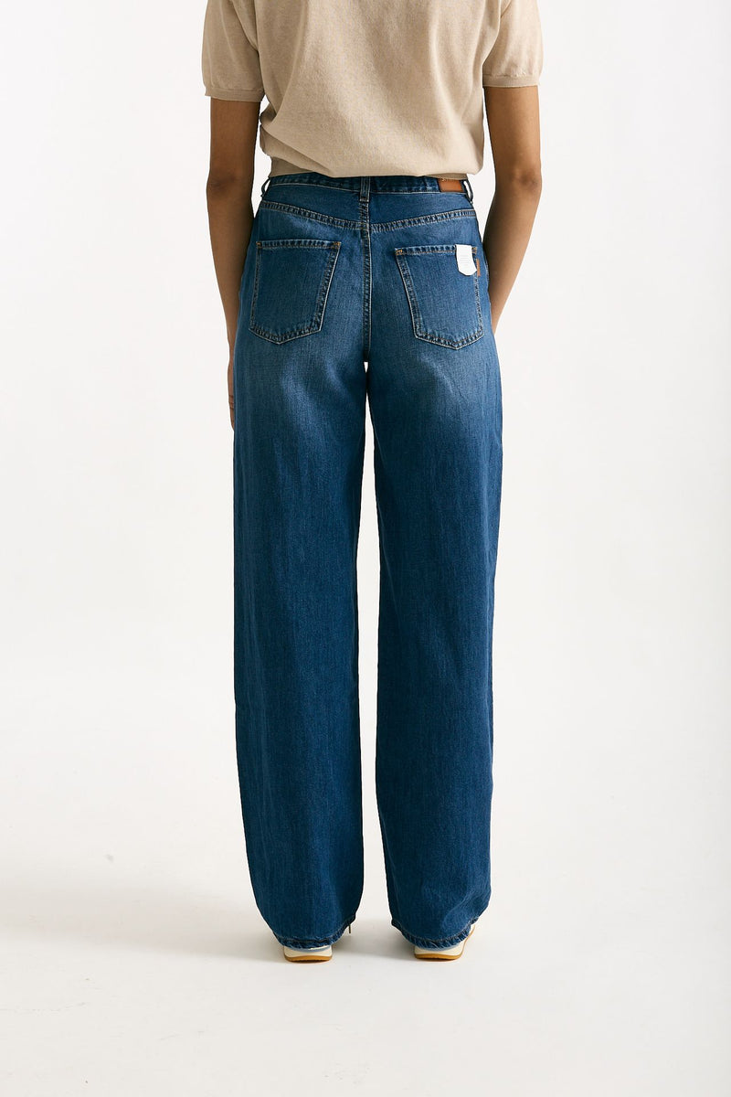 Jeans ampio CARMEN medio chiaro donna Siviglia - 3