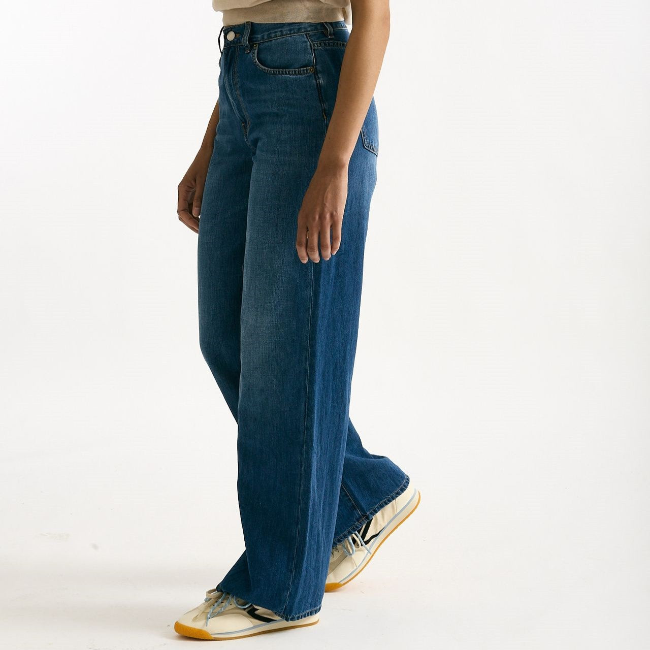Jeans ampio CARMEN medio chiaro donna Siviglia - 7
