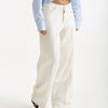 Jeans ANNA palazzo bianco donna Siviglia - 7