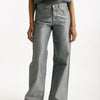 Jeans ANNA palazzo grigio laminato donna Siviglia - 7