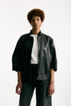 Giubbino over kimono nero donna Myskin - 1