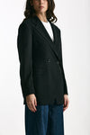 Blazer doppiopetto nero donna Tagliatore - 4