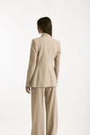Tailleur doppiopetto T-ROS1 beige donna Tagliatore - 3