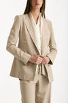 Tailleur doppiopetto T-ROS1 beige donna Tagliatore - 4