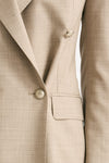Tailleur doppiopetto T-ROS1 beige donna Tagliatore - 5