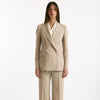 Tailleur doppiopetto T-ROS1 beige donna Tagliatore - 7