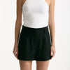 Short in tencel nero donna Federica tosi - 6