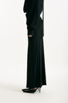 Gonna vita alta in misto seta nero donna Federica tosi - 2