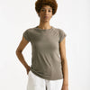 T-shirt in cotone taupe donna Transit par such - 6