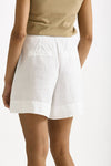 Bermuda in lino bianco donna Transit par such - 2
