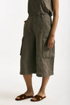 Bermuda over taupe vita alta donna Transit par such - 3