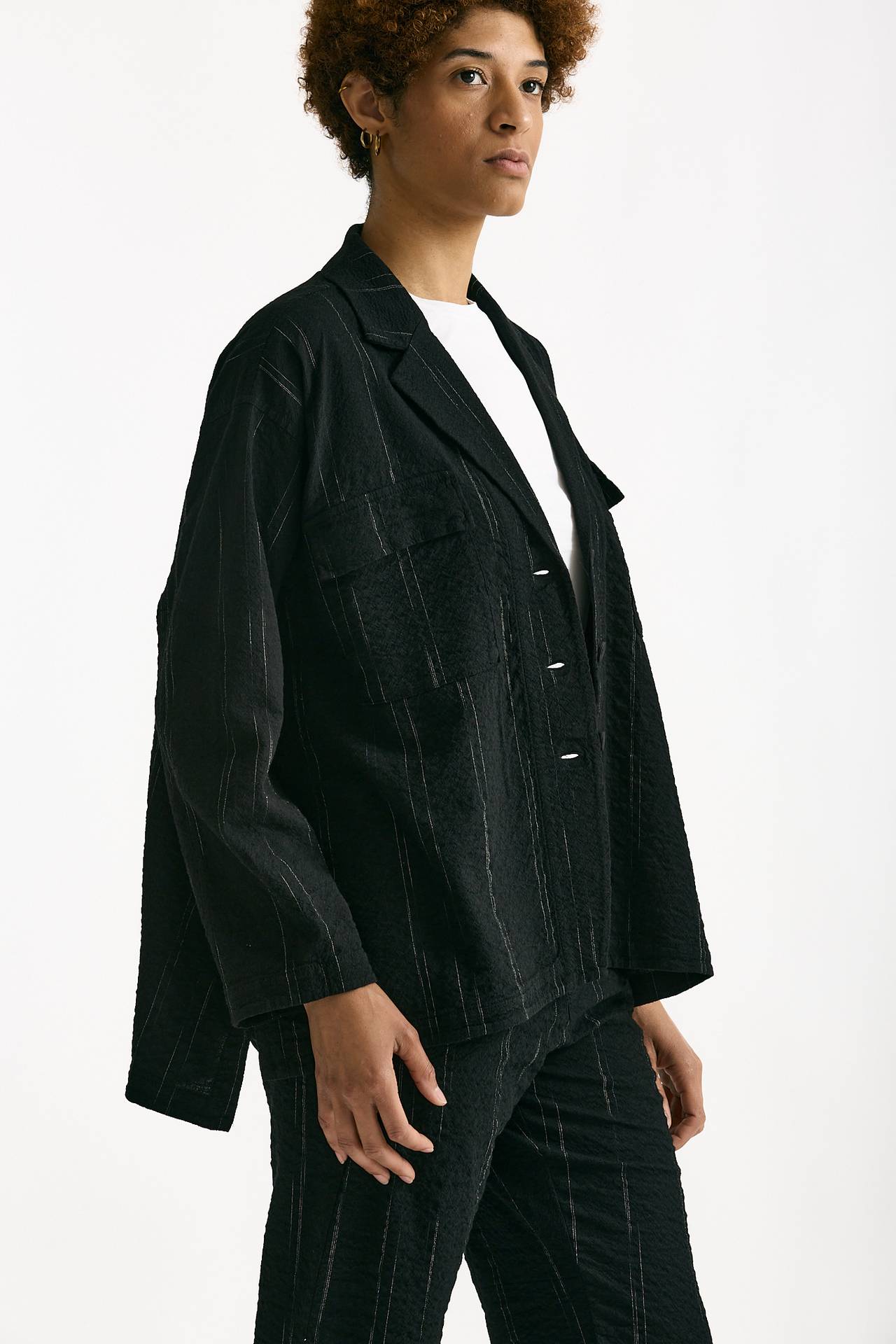 Blazer over Gessato donna Transit par such - 3