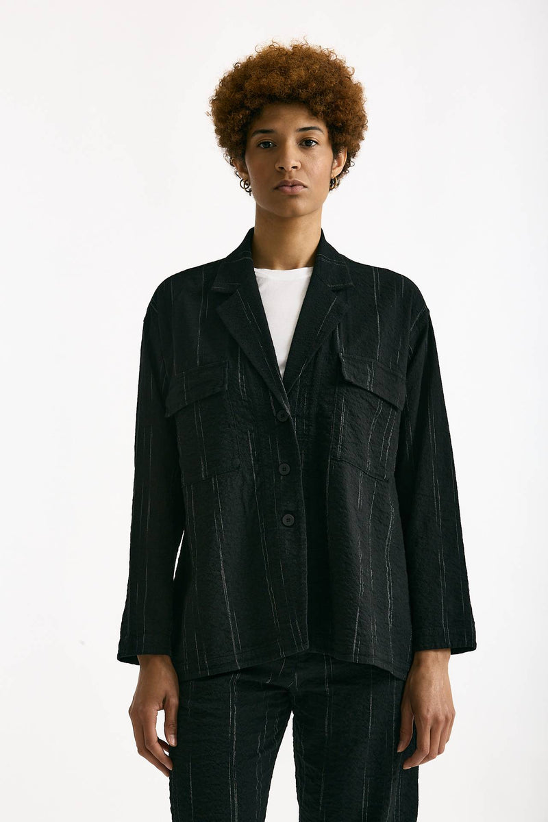 Blazer over Gessato donna Transit par such - 5