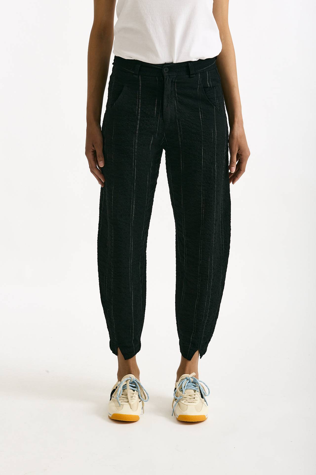 Pantalone gessato donna Transit par such - 1