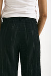 Pantalone gessato donna Transit par such - 3