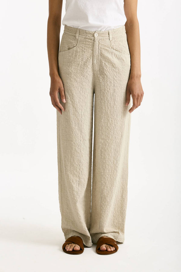 Pantalone ampio sabbia donna Transit par such