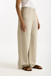 Pantalone ampio sabbia donna Transit par such - 2