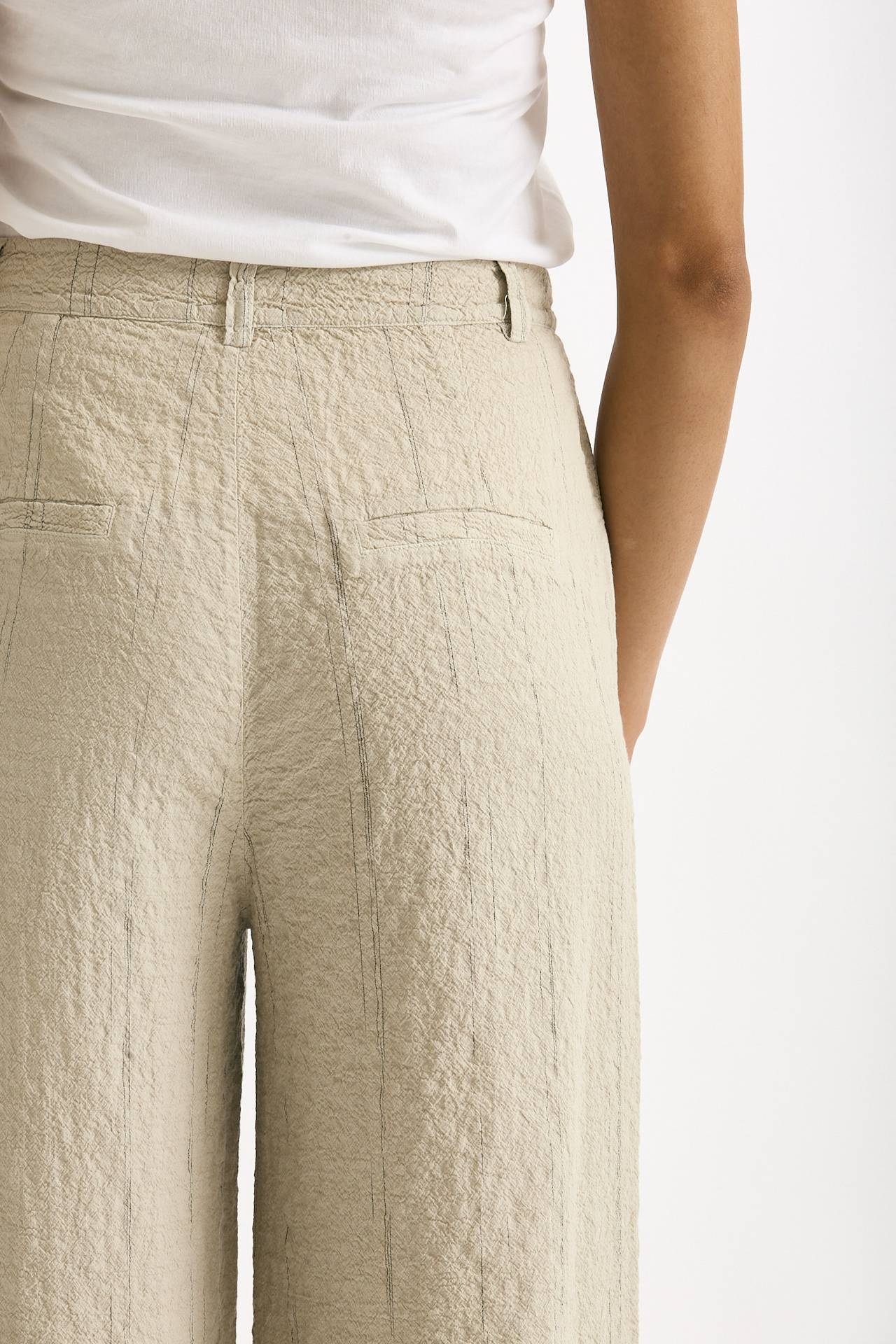Pantalone ampio sabbia donna Transit par such - 6