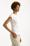 T-shirt in cotone bianco donna Transit par such - 2